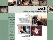 Tablet Screenshot of 4asap.org